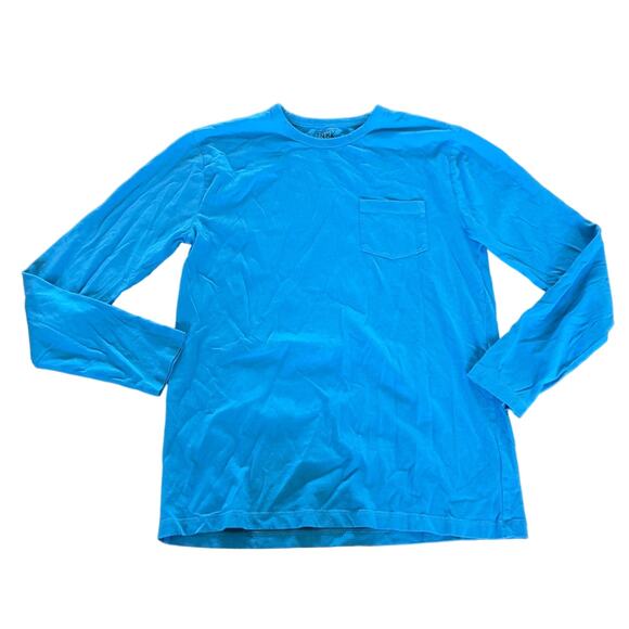 Crewcuts By J Crew XXL 14 Pullover Top Shirt Blue Casual Pocket - Picture 1 of 5